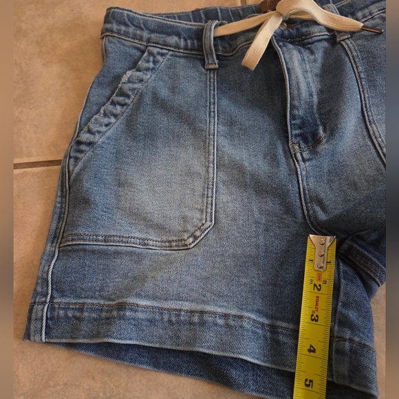 Cuff Jogger Denim Shorts - Picture 5 of 5